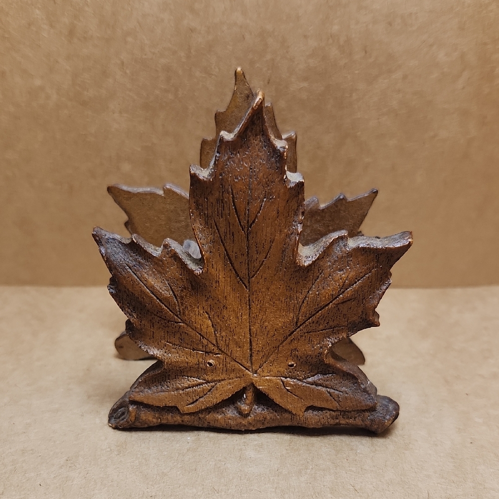 ***SALE 3 for $20*** Maple Leaf Napkin Holder Durwood